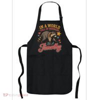Be A Jimothy Raccoon Funny Viral Meme Apron thumb 0