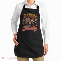Be A Jimothy Raccoon Funny Viral Meme Apron thumb 2