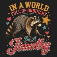 Be A Jimothy Raccoon Funny Viral Meme Tumbler thumb 3