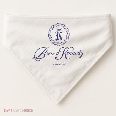 Born A Kennedy New York USA-Made Doggie Bandana