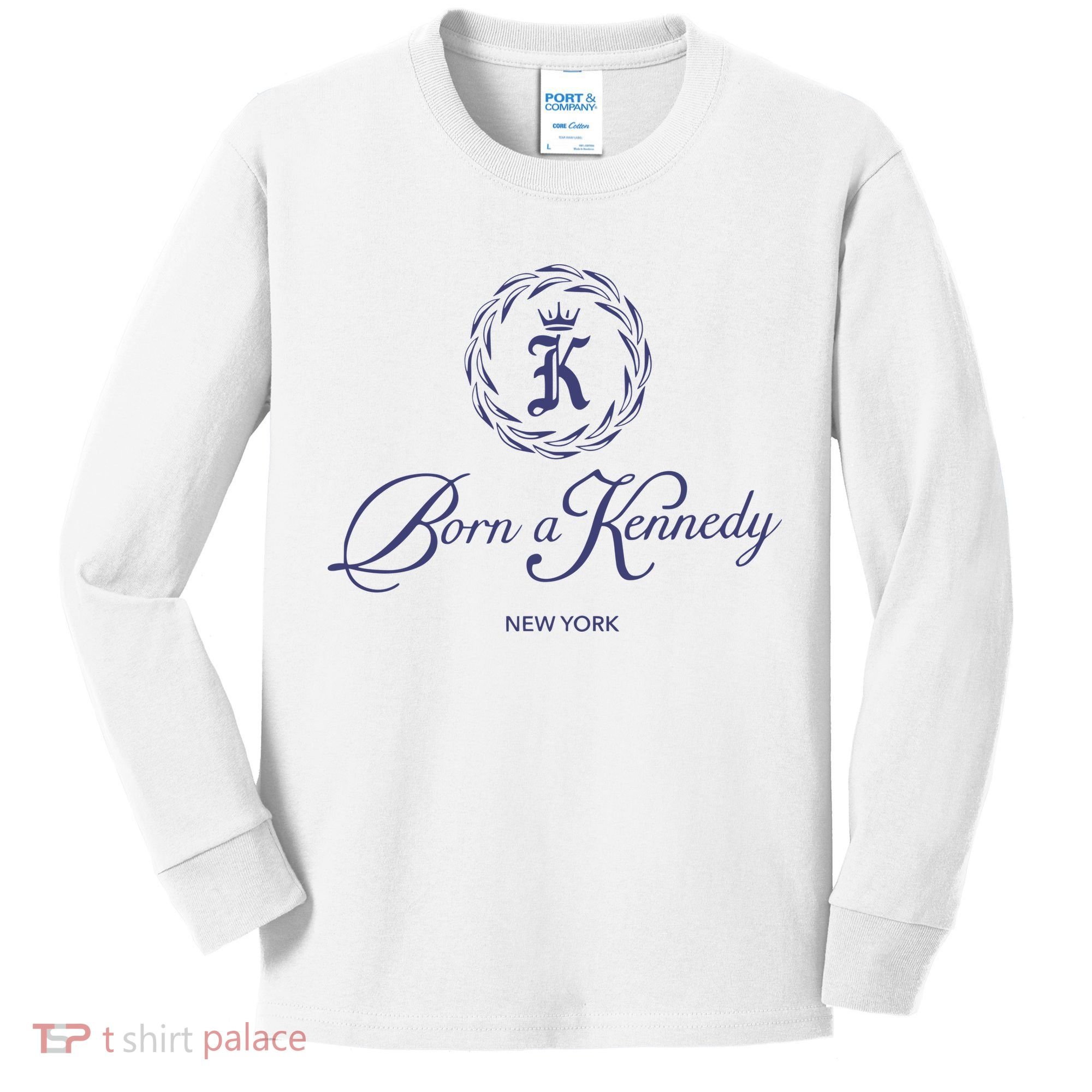 Born A Kennedy New York Kids Long Sleeve Shirt
