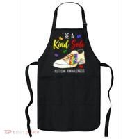 Be A Kind Sole Autism Awareness Puzzle Shoe Apron thumb 0