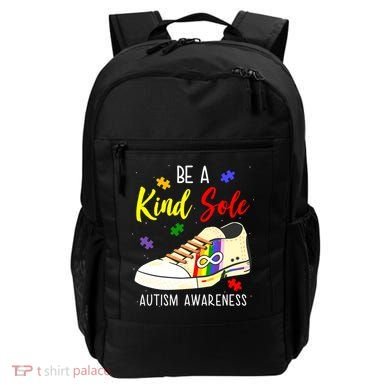 Be A Kind Sole Autism Awareness Puzzle Shoe Backpack