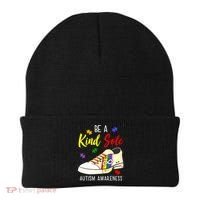 Be A Kind Sole Autism Awareness Puzzle Shoe Beanie thumb 0