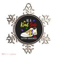 Be A Kind Sole Autism Awareness Puzzle Shoe Ornament thumb 0