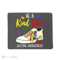 Be A Kind Sole Autism Awareness Puzzle Shoe Mousepad thumb 0