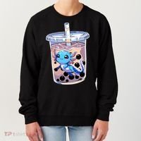 Boba Axolotl Kawaii Axolotl Bubble Tea Boba Women's Sweatshirt thumb 0