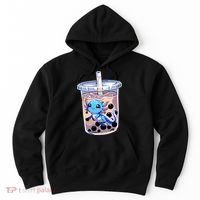 Boba Axolotl Kawaii Axolotl Bubble Tea Boba Hoodie thumb 0