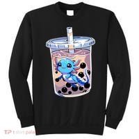 Boba Axolotl Kawaii Axolotl Bubble Tea Boba Sweatshirt thumb 0
