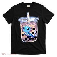 Boba Axolotl Kawaii Axolotl Bubble Tea Boba T-Shirt thumb 0
