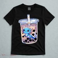 Boba Axolotl Kawaii Axolotl Bubble Tea Boba T-Shirt thumb 5