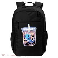 Boba Axolotl Kawaii Axolotl Bubble Tea Boba Backpack thumb 0