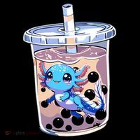 Boba Axolotl Kawaii Axolotl Bubble Tea Boba Coffee Mug thumb 5