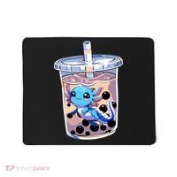 Boba Axolotl Kawaii Axolotl Bubble Tea Boba Mousepad thumb 0