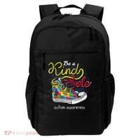 Be A Kind Sole Autism Awareness Puzzle Shoes Be Kind Cool Gift Backpack thumb 0