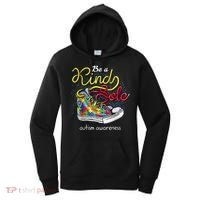 Be A Kind Sole Autism Awareness Puzzle Shoes Be Kind Cool Gift Women's Hoodie thumb 0