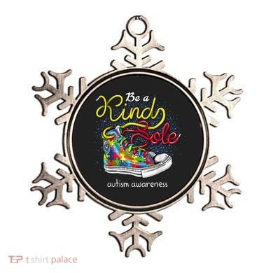 Be A Kind Sole Autism Awareness Puzzle Shoes Be Kind Cool Gift Ornament
