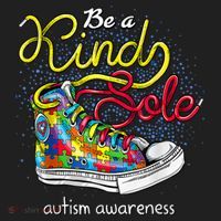 Be A Kind Sole Autism Awareness Puzzle Shoes Be Kind Cool Gift Hat thumb 2