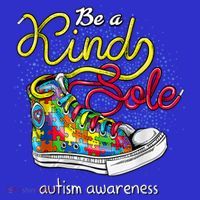 Be A Kind Sole Autism Awareness Puzzle Shoes Be Kind Cool Gift Apron thumb 3