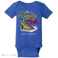 Be A Kind Sole Autism Awareness Puzzle Shoes Be Kind Cool Gift Baby Bodysuit thumb 0
