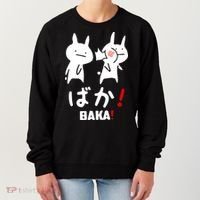 Baka Cute Anime Japanese Word Women's Sweatshirt thumb 0