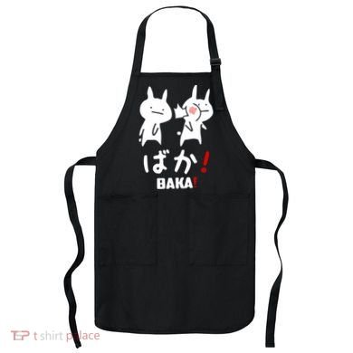 Baka Cute Anime Japanese Word Apron