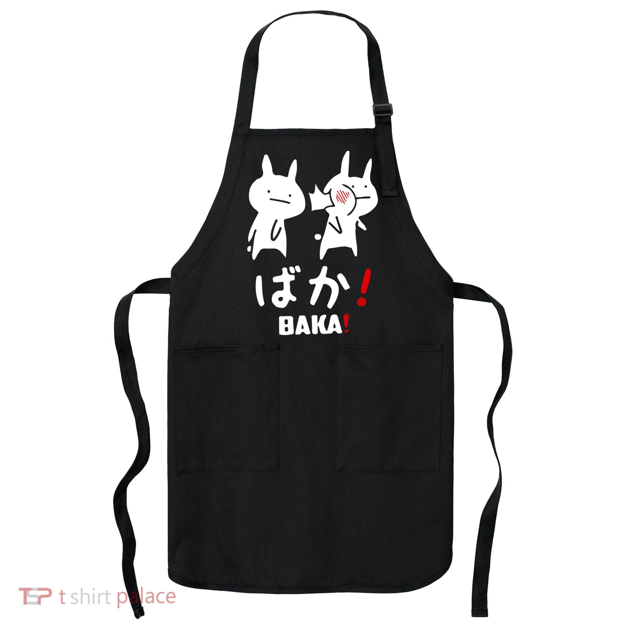 Baka Cute Anime Japanese Word Apron