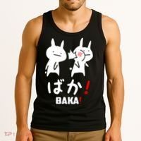 Baka Cute Anime Japanese Word Tank Top thumb 3