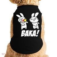 Baka! Rabbit Slap Funny Anime Doggie Tank thumb 0