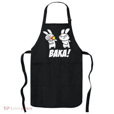 Baka! Rabbit Slap Funny Anime Apron