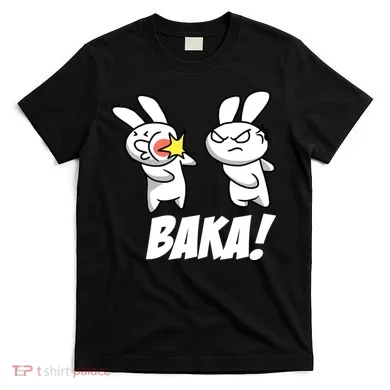 Baka! Rabbit Slap Funny Anime T-Shirt