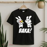 Baka! Rabbit Slap Funny Anime T-Shirt thumb 2
