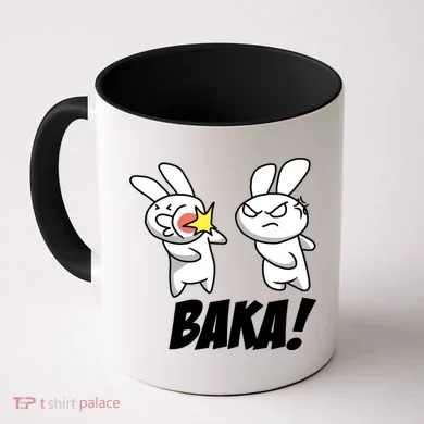 Baka! Rabbit Slap Funny Anime Coffee Mug