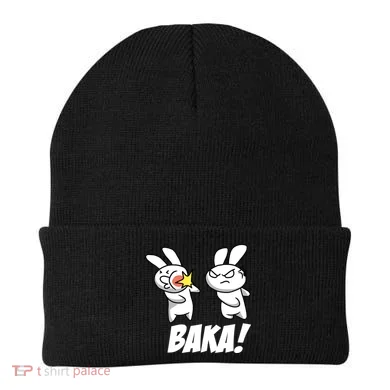 Baka! Rabbit Slap Funny Anime Beanie