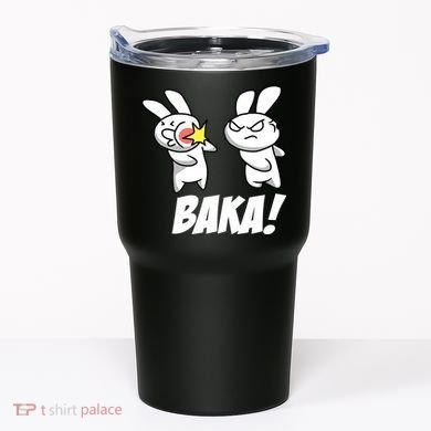 Baka! Rabbit Slap Funny Anime Tumbler