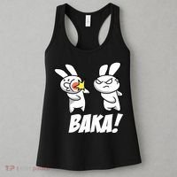 Baka! Rabbit Slap Funny Anime Women's Tank Top thumb 3