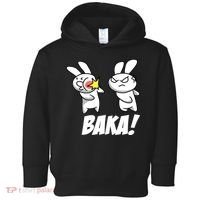 Baka! Rabbit Slap Funny Anime Toddler Hoodie thumb 0
