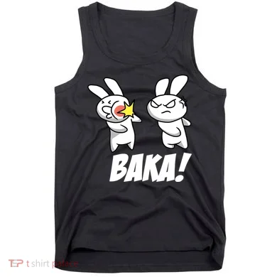 Baka! Rabbit Slap Funny Anime Tank Top