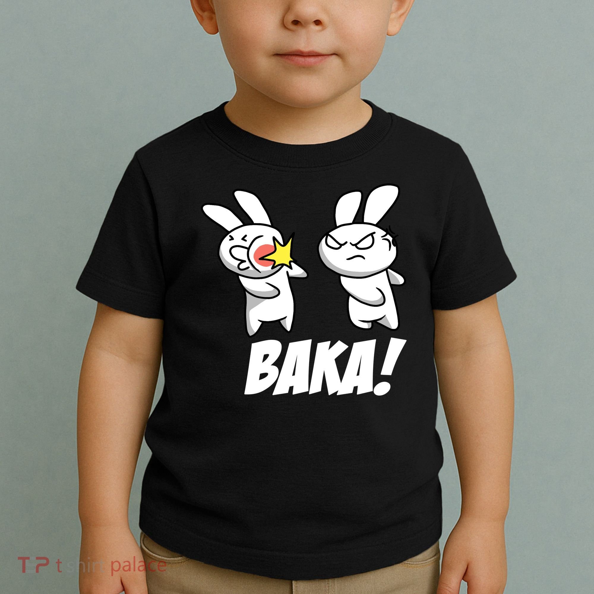 Baka! Rabbit Slap Funny Anime Toddler T-Shirt