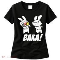 Baka! Rabbit Slap Funny Anime Women's T-Shirt thumb 0