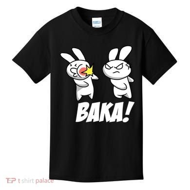 Baka! Rabbit Slap Funny Anime Kids T-Shirt