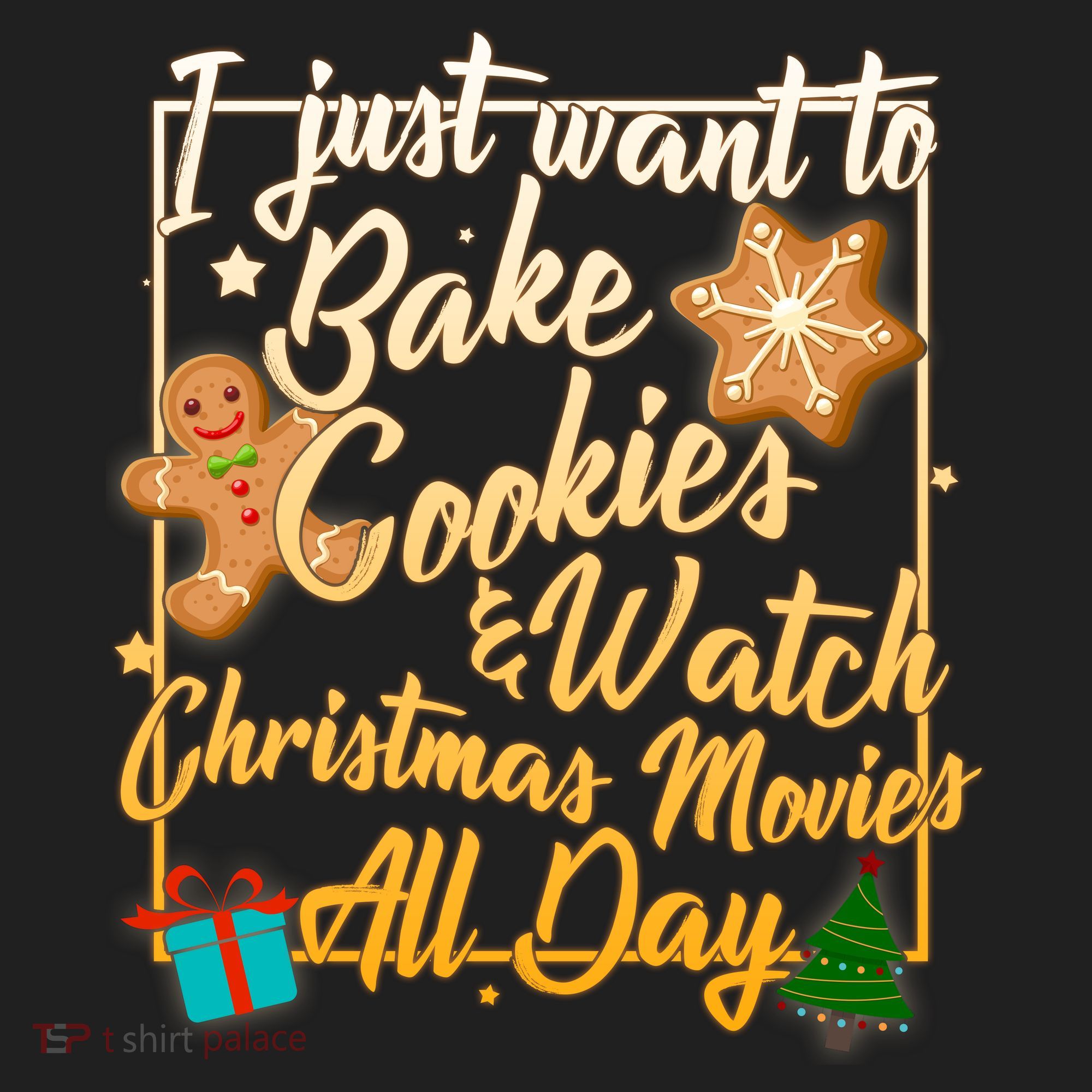 Bake Cookies Watch Christmas Movies Beanie