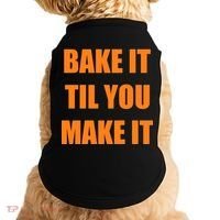Bake it Til You Make It Cleveland Football Doggie Tank thumb 0