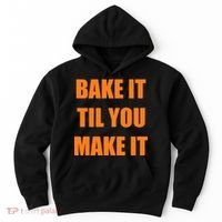 Bake it Til You Make It Cleveland Football Hoodie thumb 0