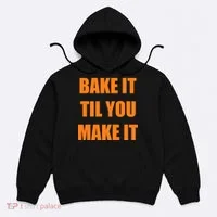 Bake it Til You Make It Cleveland Football Hoodie thumb 0