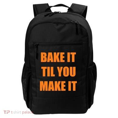 Bake it Til You Make It Cleveland Football Backpack