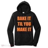 Bake it Til You Make It Cleveland Football Women's Hoodie thumb 0