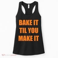 Bake it Til You Make It Cleveland Football Women's Tank Top thumb 0