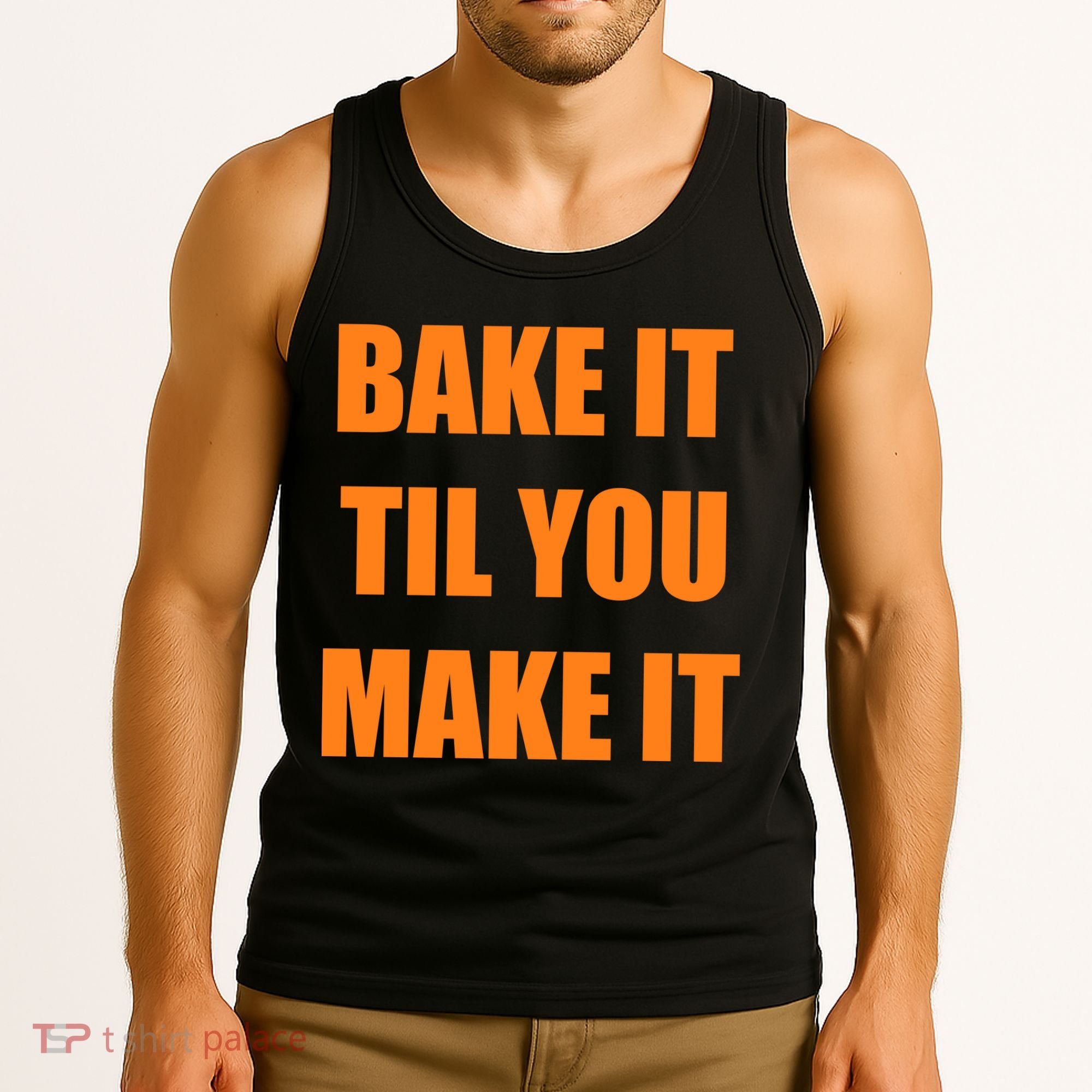 Bake it Til You Make It Cleveland Football Tank Top