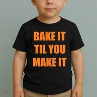 Bake it Til You Make It Cleveland Football Toddler T-Shirt thumb 2